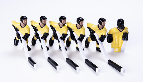 Full Team with Steel Rod attachment, Yellow and Black